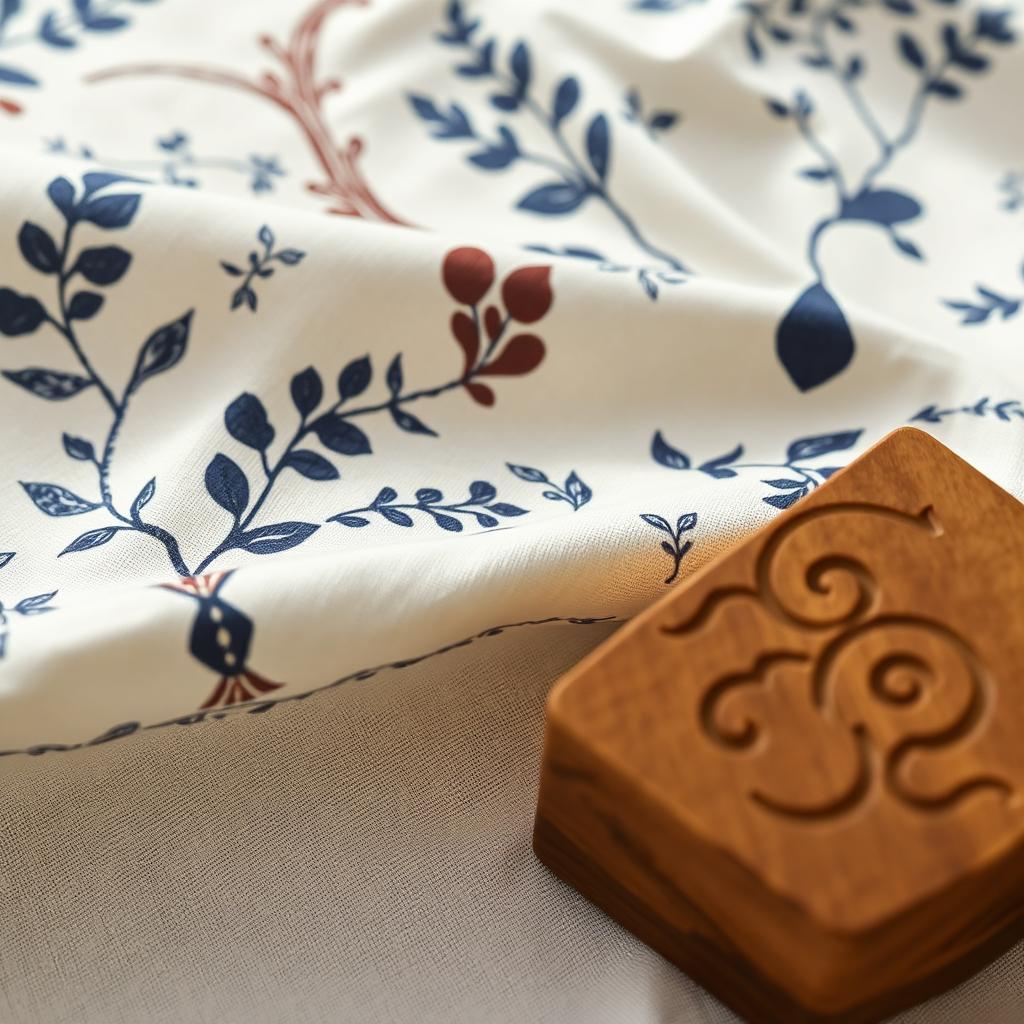 Hand-block prints in indigo, straight from the block-makers of Bagru.